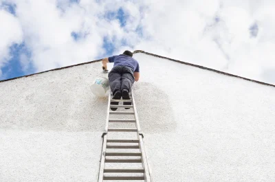 Peinture extérieure à Saint-Martial-le-Mont — façades et ravalement